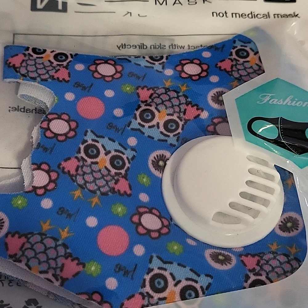 Fashion Toddler Girl Masks Set of 4